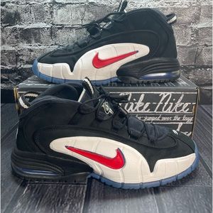 Nike Air Max Penny 1 x Social Status Size 11.5 Mens Black Blue With Box